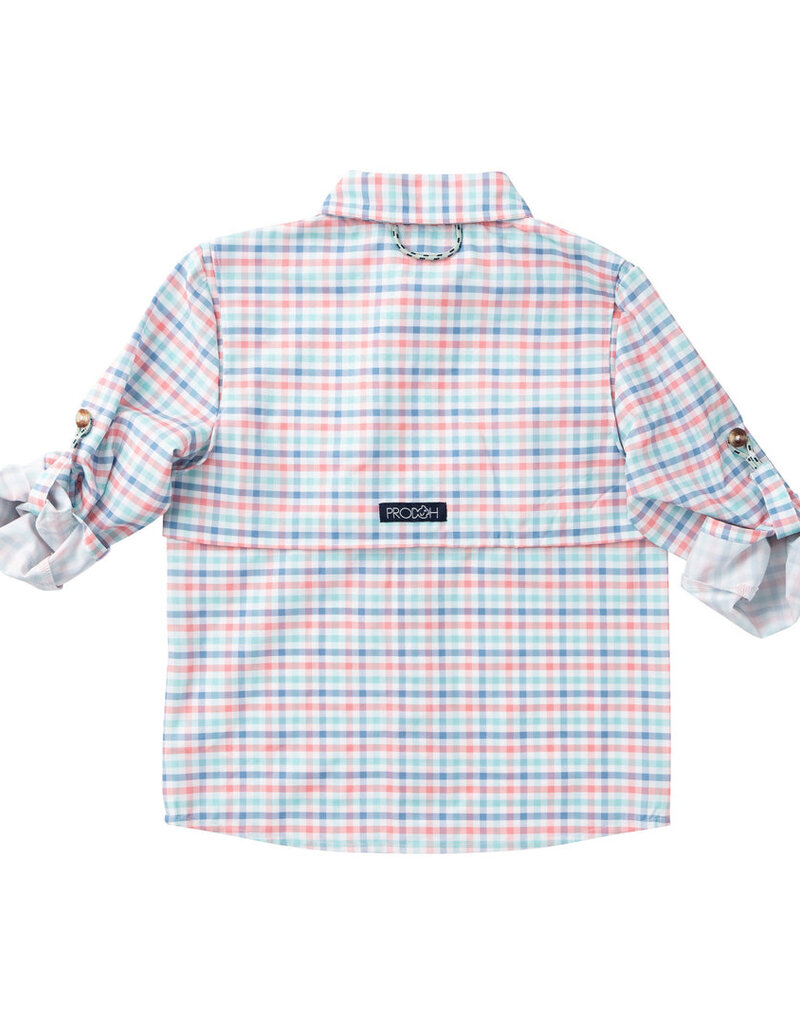 Prodoh L/S Founders Fishing Shirt Strawberry Ice Tide Point
