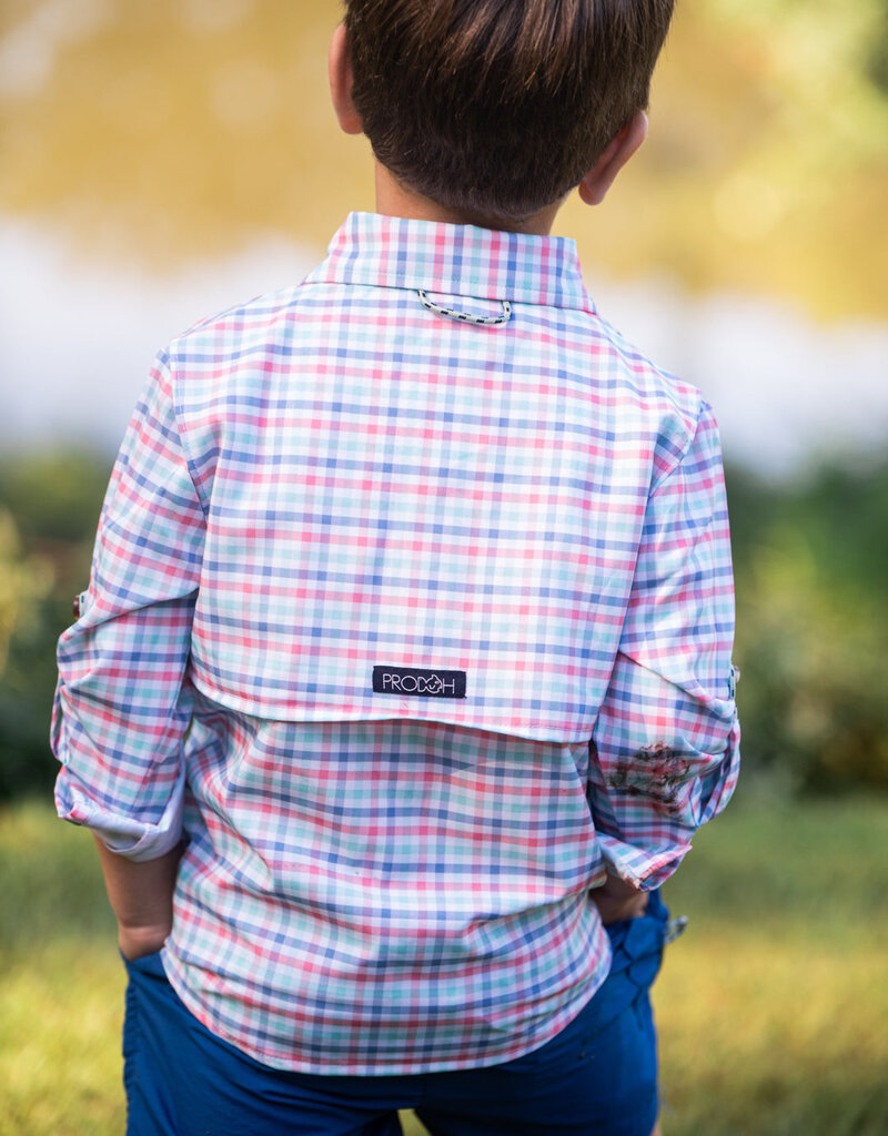 Prodoh L/S Founders Fishing Shirt Strawberry Ice Tide Point