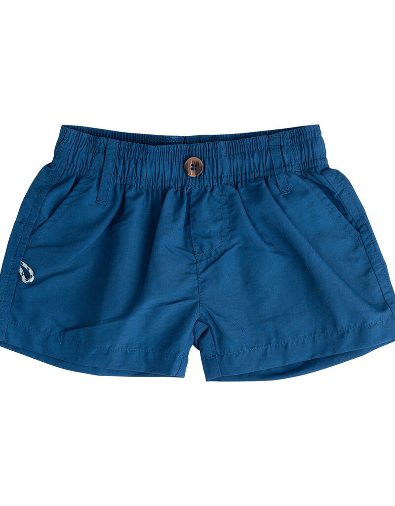 Prodoh Outrigger Perf Shorts Navy Peony