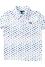 Prodoh S/S Pro Perf Polo Golf Cart Print