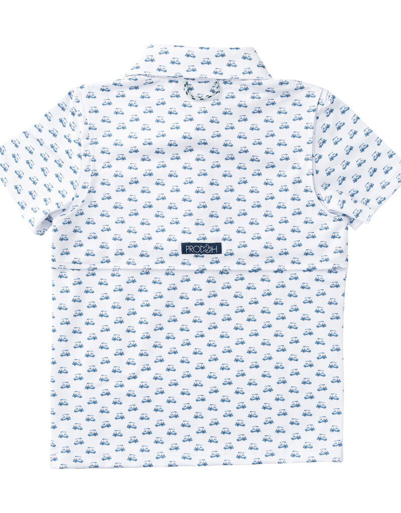 Prodoh S/S Pro Perf Polo Golf Cart Print