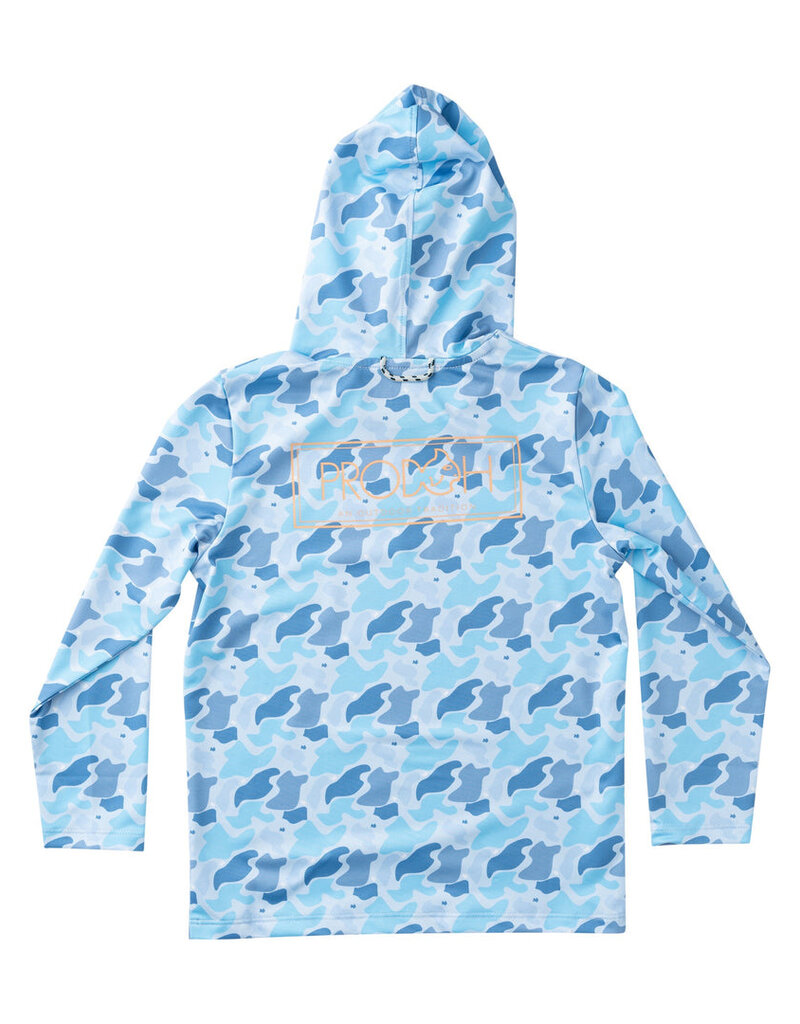 Prodoh Pro Performance Hoodie Tee Windsurfer Camo