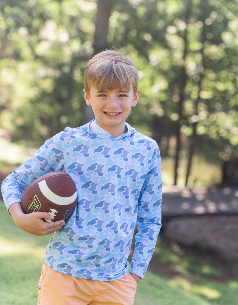 Prodoh Pro Performance Hoodie Tee Windsurfer Camo