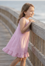 Sweet Bamboo Summer Boho Dress Pink Stripe