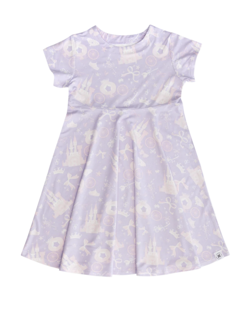 Sweet Bamboo Cap Sleeve Swirly Girl Princess