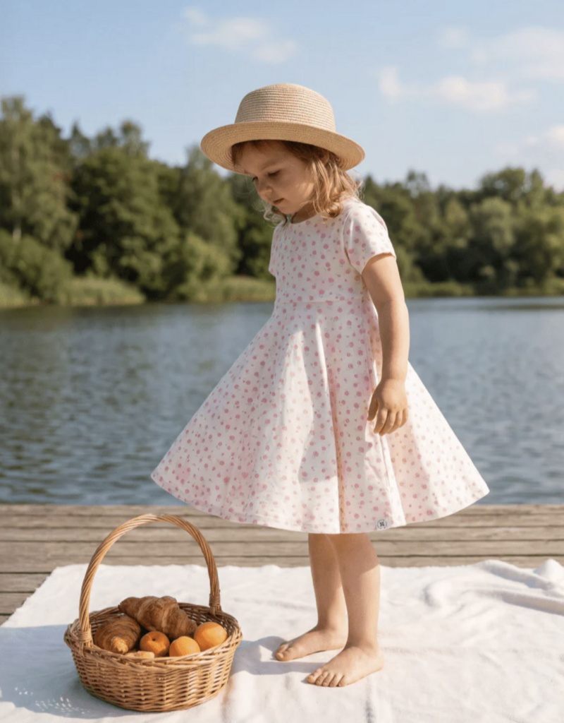 Sweet Bamboo Cap Sleeve Swirly Girl Double Love