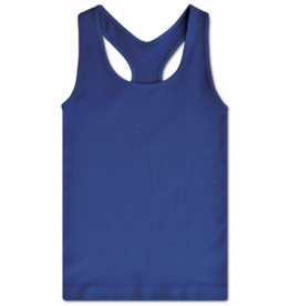 Iscream Midnight Ribbed Racerback Tank Top