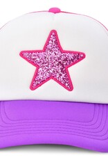Iscream Glitter Star Trucker Hat