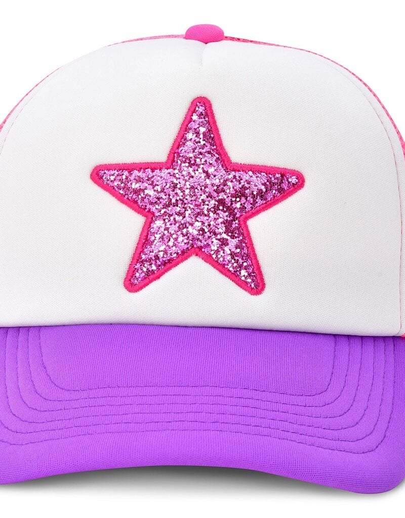Iscream Glitter Star Trucker Hat