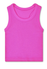 Iscream Pretty Pink Smocked Racerback Tank