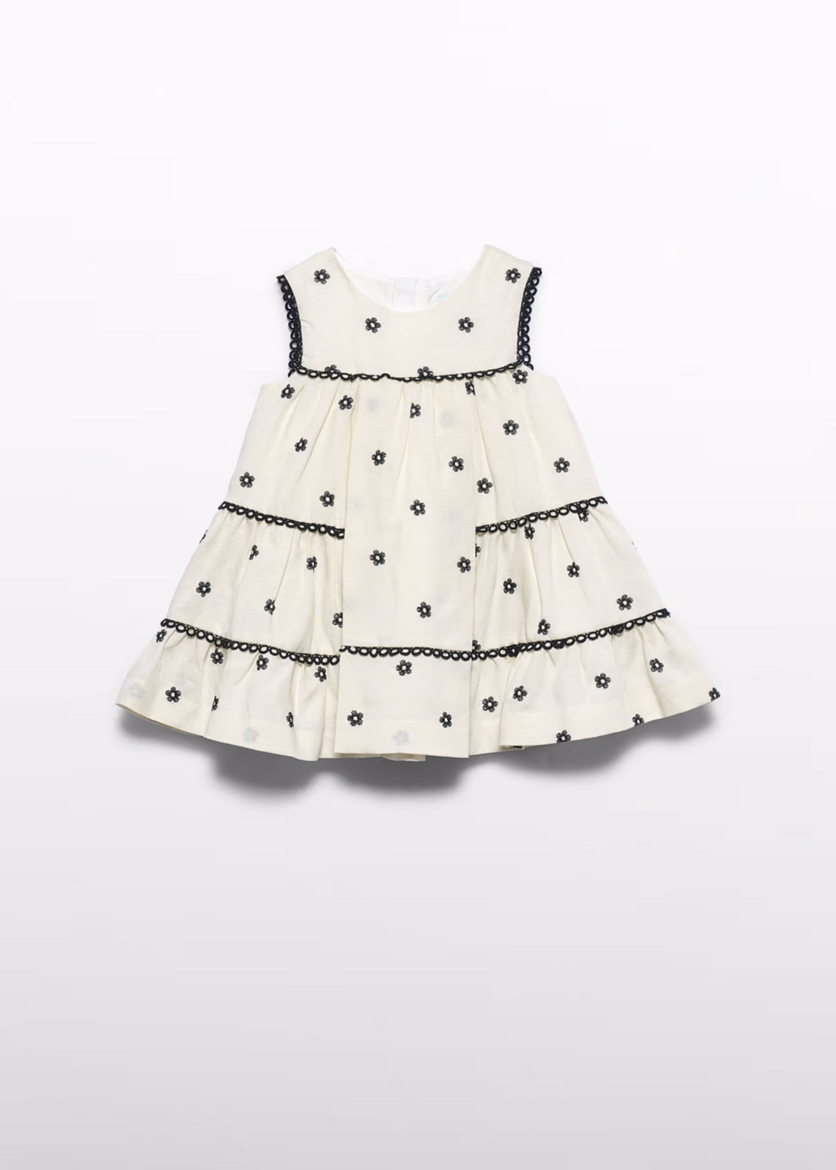 Abel & Lula Embroidered Flowers Dress