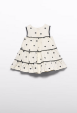 Abel & Lula Embroidered Flowers Dress