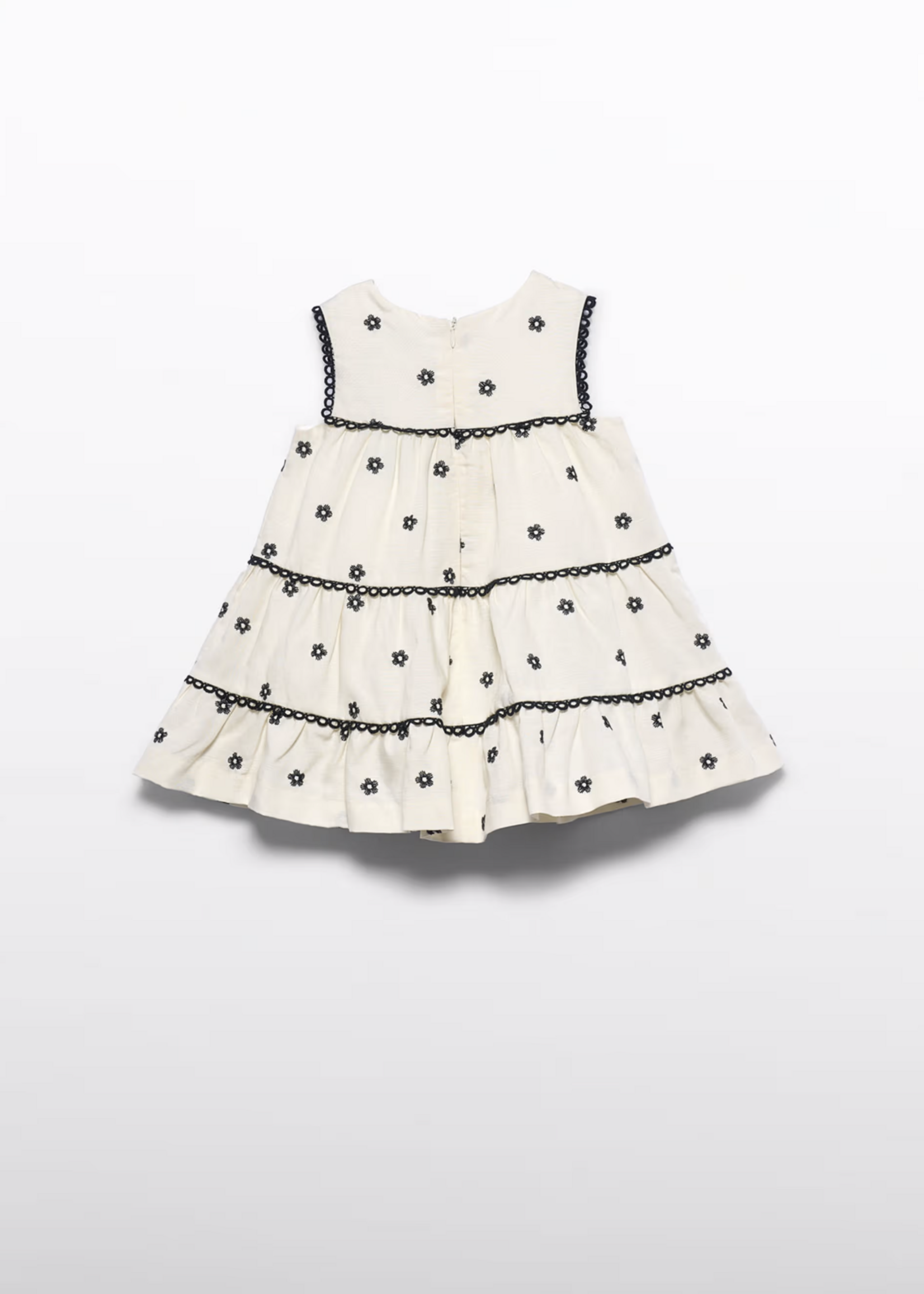Abel & Lula Embroidered Flowers Dress