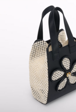 Abel & Lula Raffia bag w/Flower Detail
