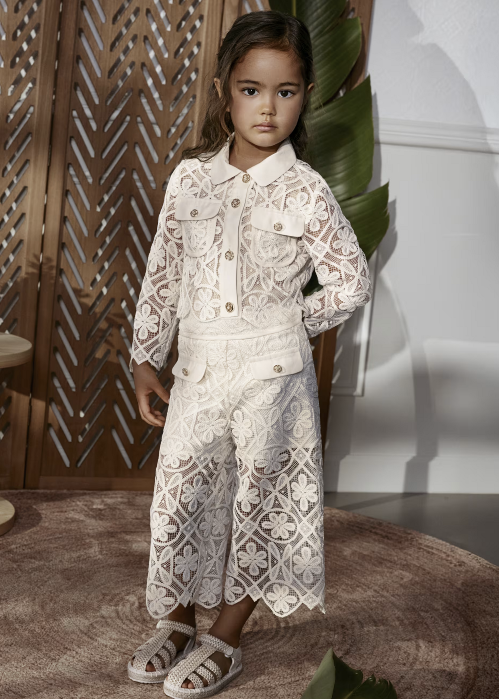Abel & Lula Embroidery Suit Set
