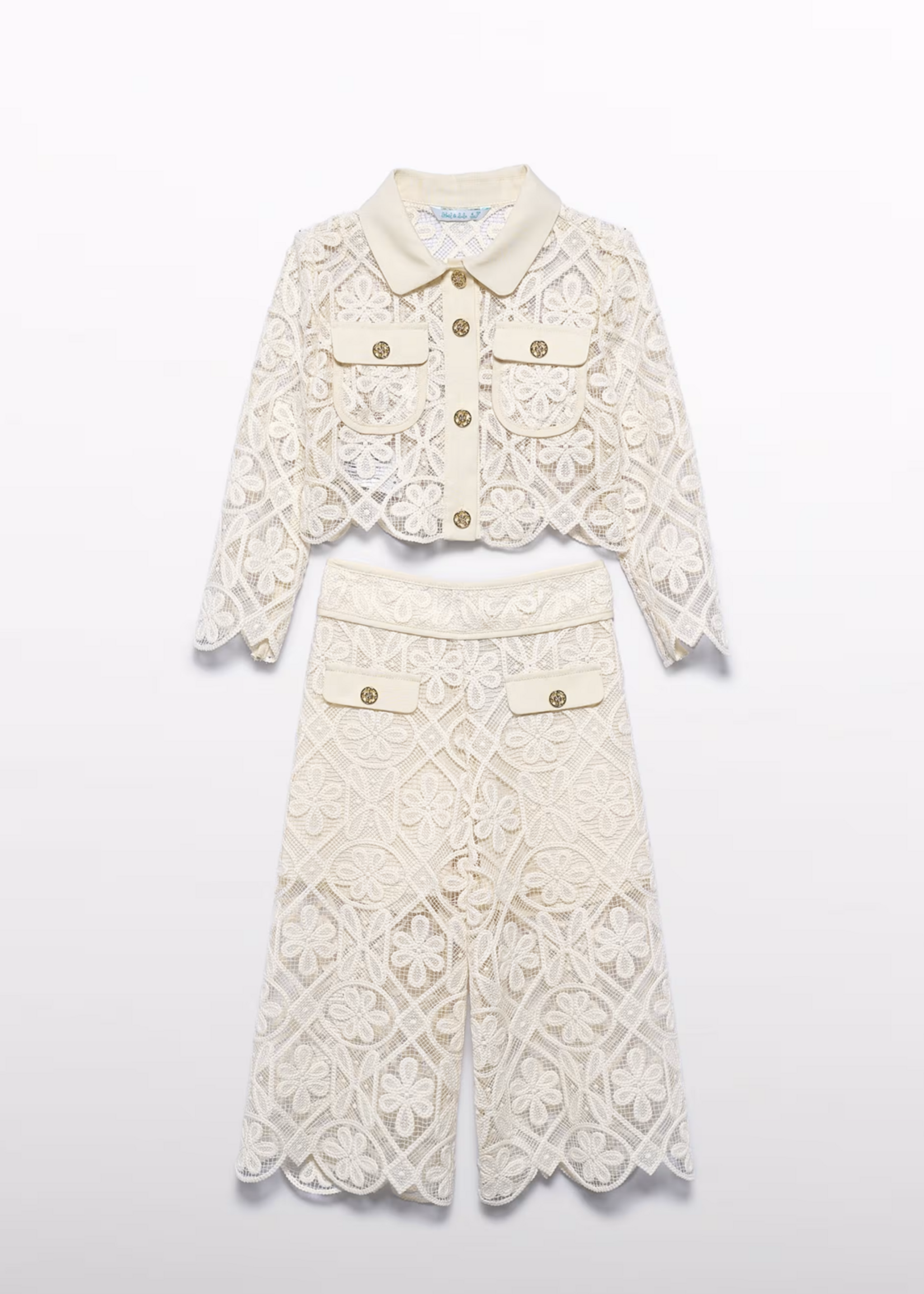Abel & Lula Embroidery Suit Set