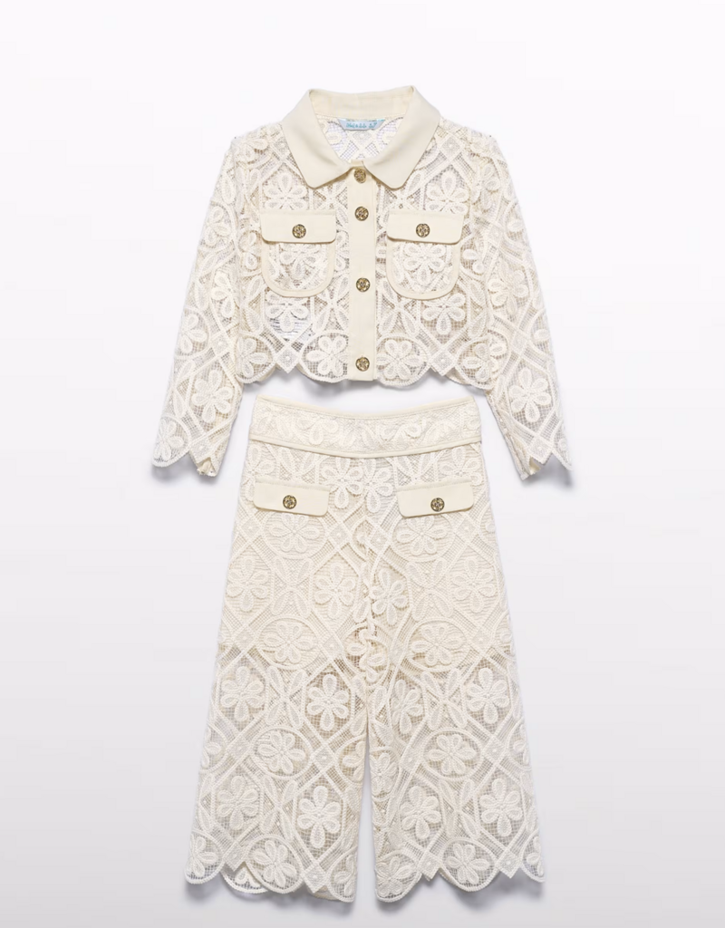 Abel & Lula Embroidery Suit Set