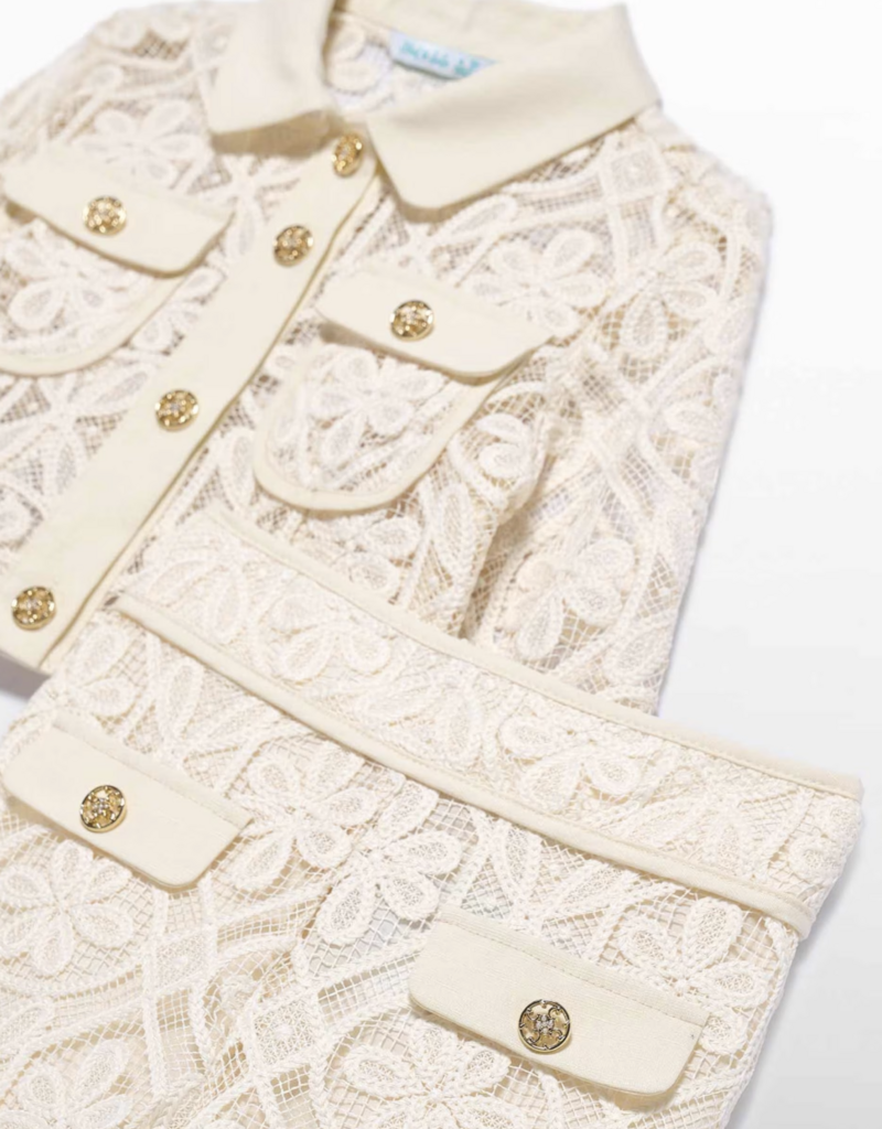 Abel & Lula Embroidery Suit Set