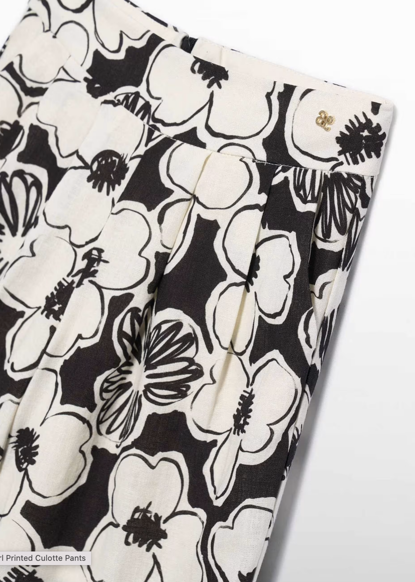 Abel & Lula culotte patterned pants