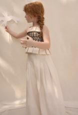 Abel & Lula Cream Wide Dress Pants