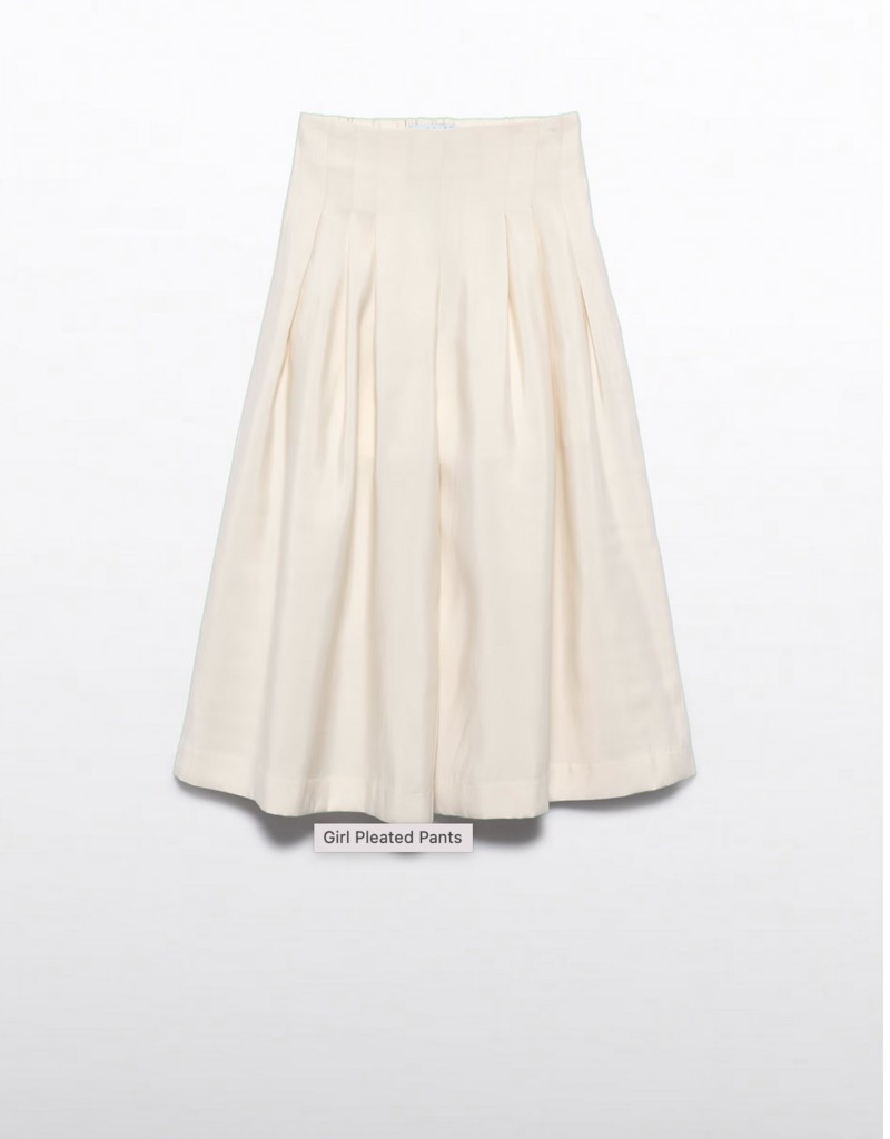 Abel & Lula Cream Wide Dress Pants