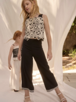 Abel & Lula SALE. Matching Black Culotte set