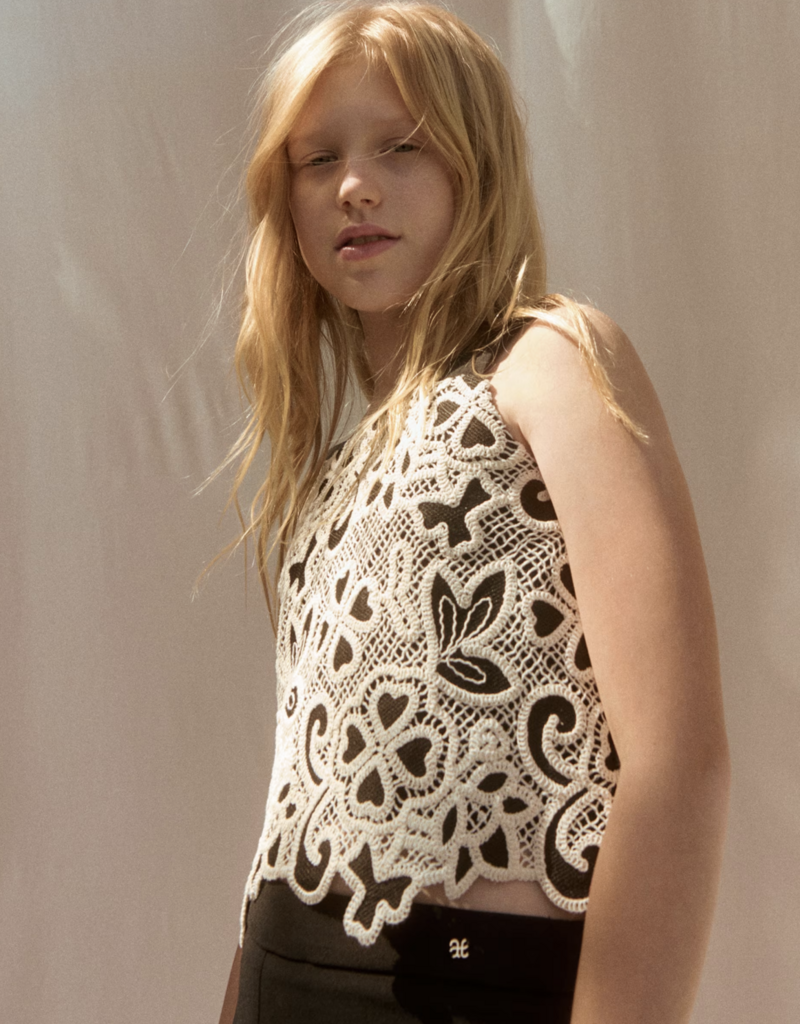 Abel & Lula Matching Black Culotte set