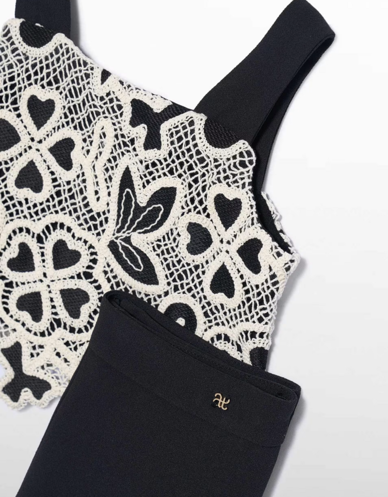 Abel & Lula Matching Black Culotte set