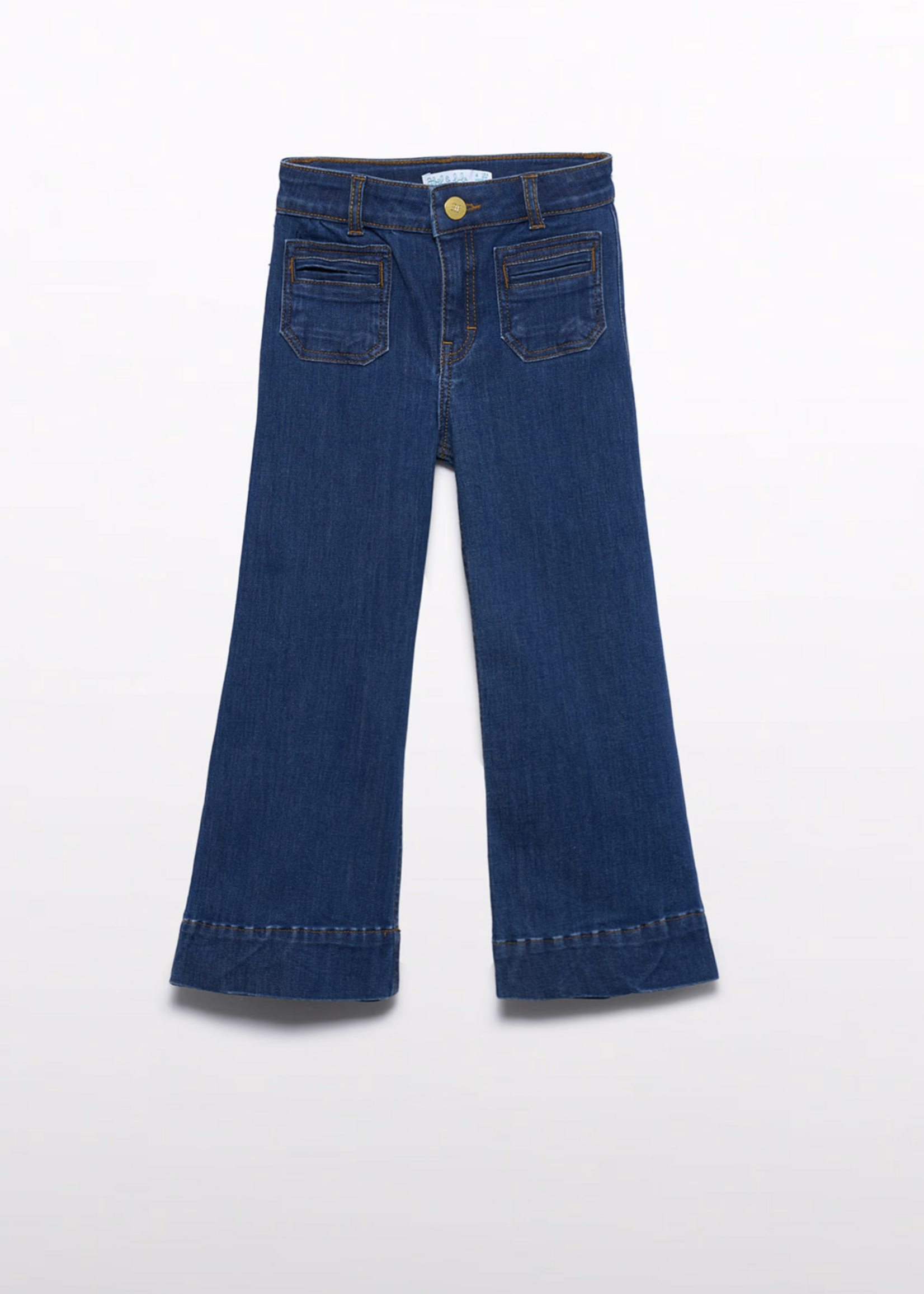 Abel & Lula Girls Indigo Bootcut Denim
