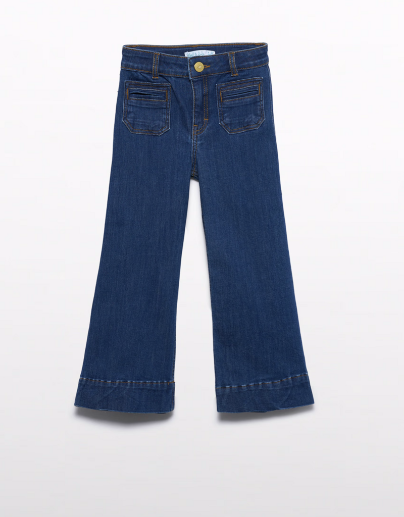Abel & Lula Girls Indigo Bootcut Denim