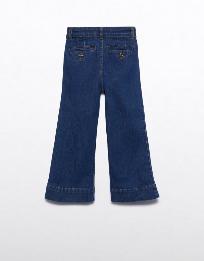 Abel & Lula Girls Indigo Bootcut Denim