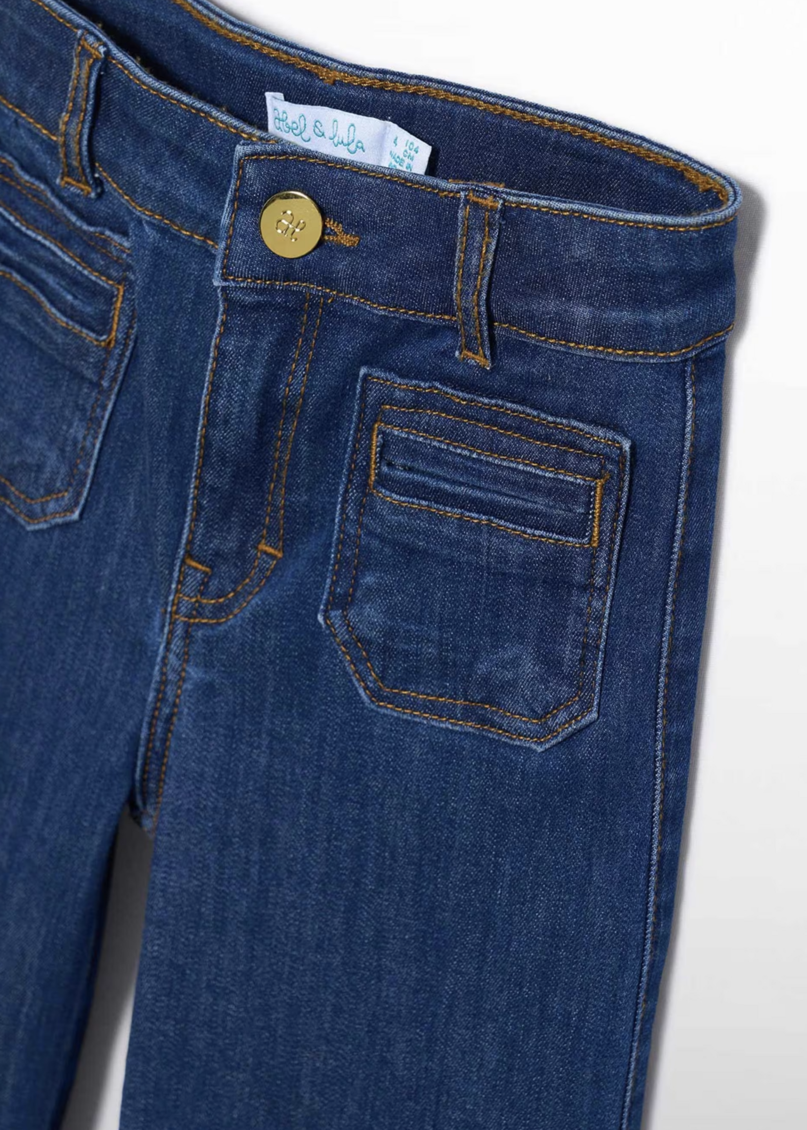 Abel & Lula Girls Indigo Bootcut Denim