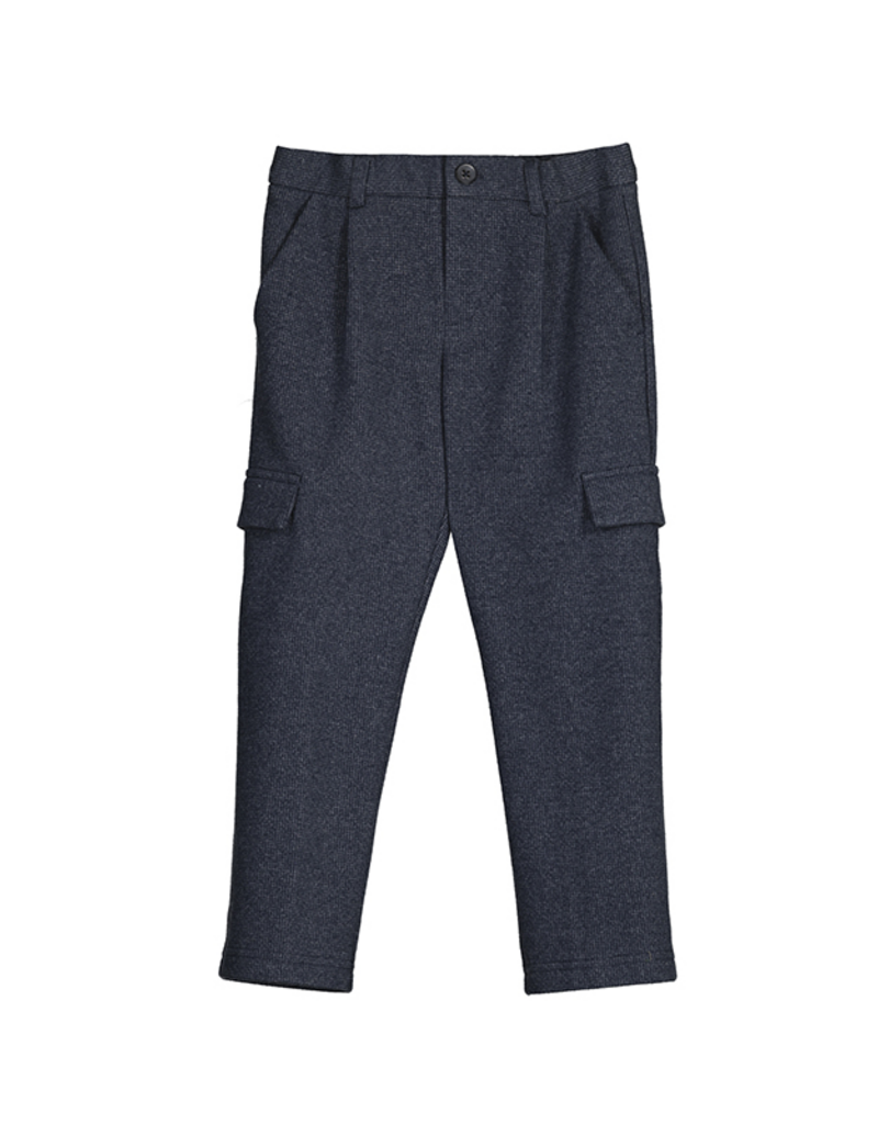 Mayoral Navy Dress Cargo Pants