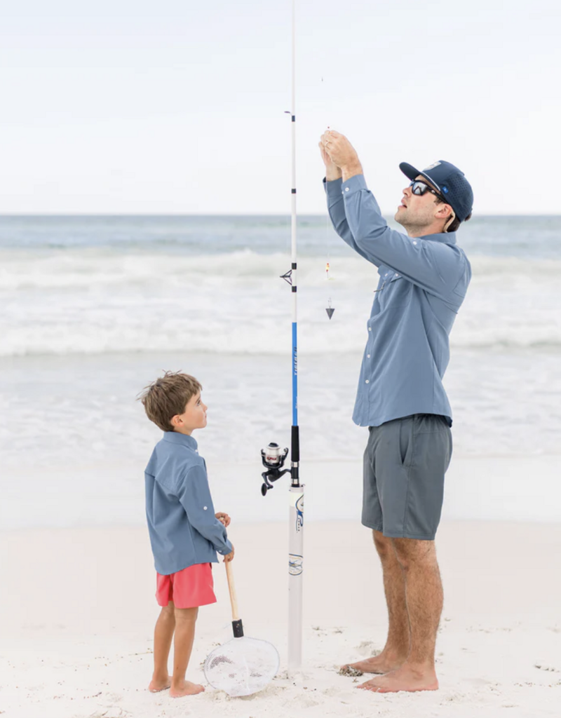 Properly Tied Reeltech Fishing Shirt Dusk Blue