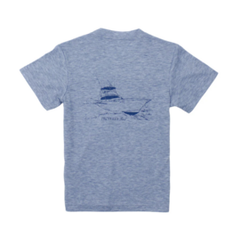Properly Tied Portland Pocket Tee S/S Deep Sea Ocean