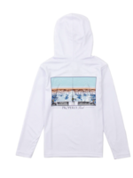 Properly Tied Shade Performance Hoodie Castaway White