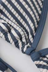 Rylee + Cru Inc. TEEN TRIANGLE BIKINI SET NAVY STRIPE