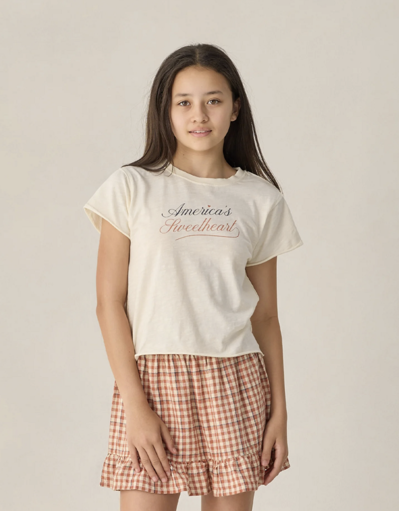 Rylee + Cru Inc. TEEN VINTAGE TEE AMERICAS SWEETHEART
