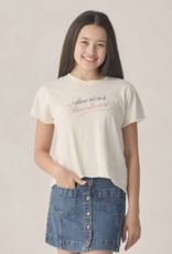 Rylee + Cru LLC TEEN DENVER MINI SKIRT NAVY