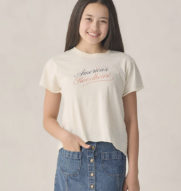 Rylee + Cru Inc. TEEN DENVER MINI SKIRT NAVY