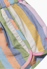 Pink Chicken girls millie short - parade stripe