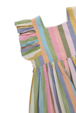 Pink Chicken elsie dress - parade stripe