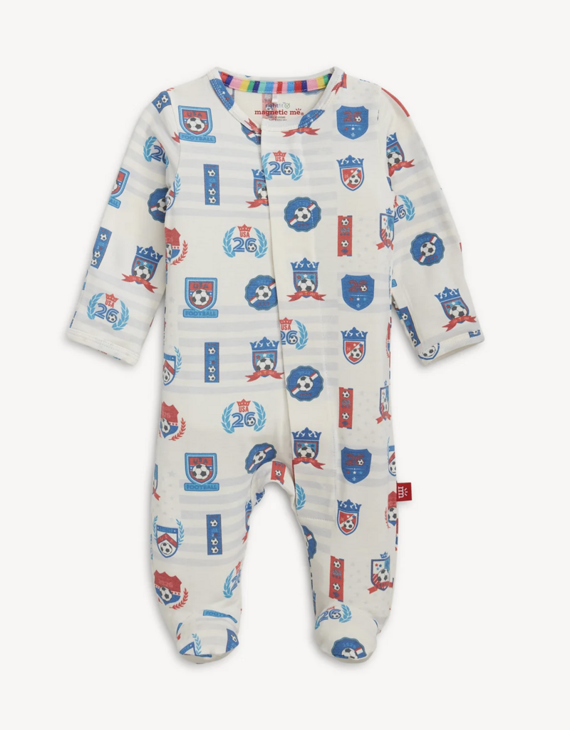 Magnetic Me TEAM GOALS USA RIGHT FIT MAGNETIC FOOTIE