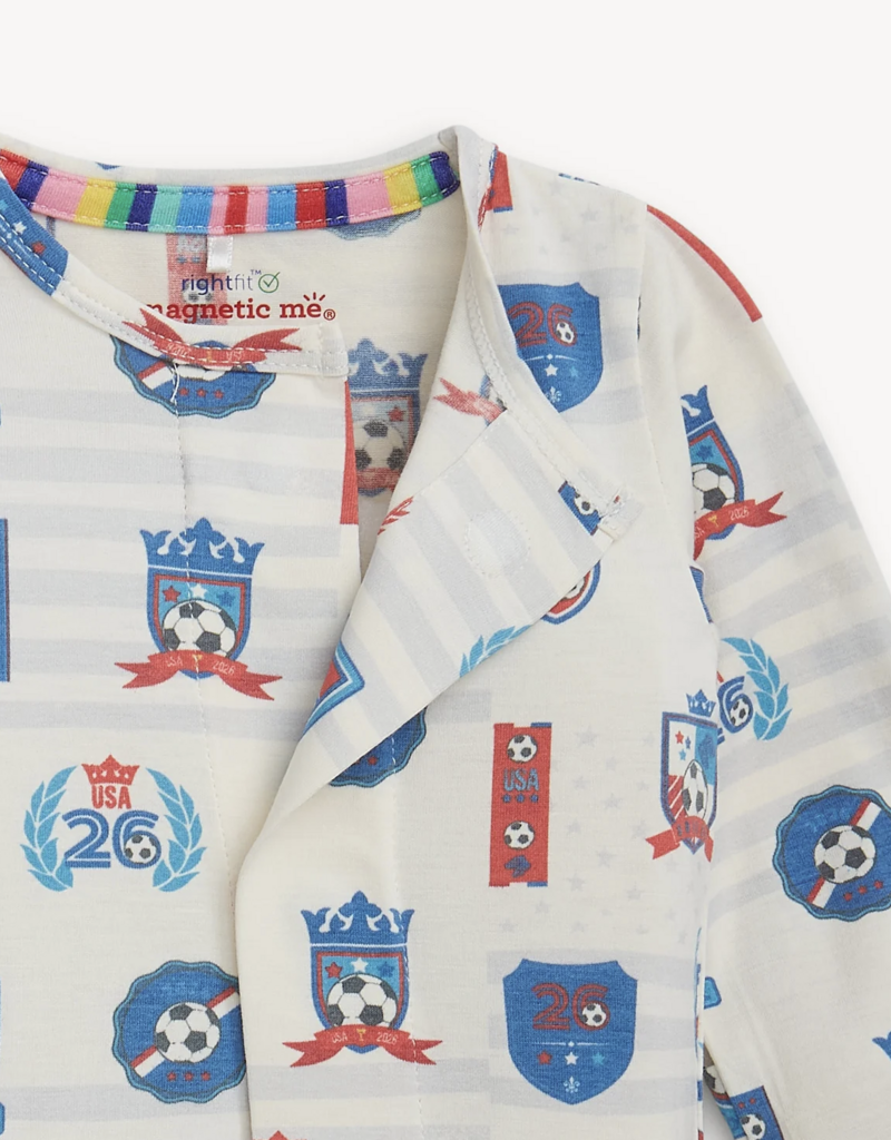 Magnetic Me TEAM GOALS USA RIGHT FIT MAGNETIC FOOTIE