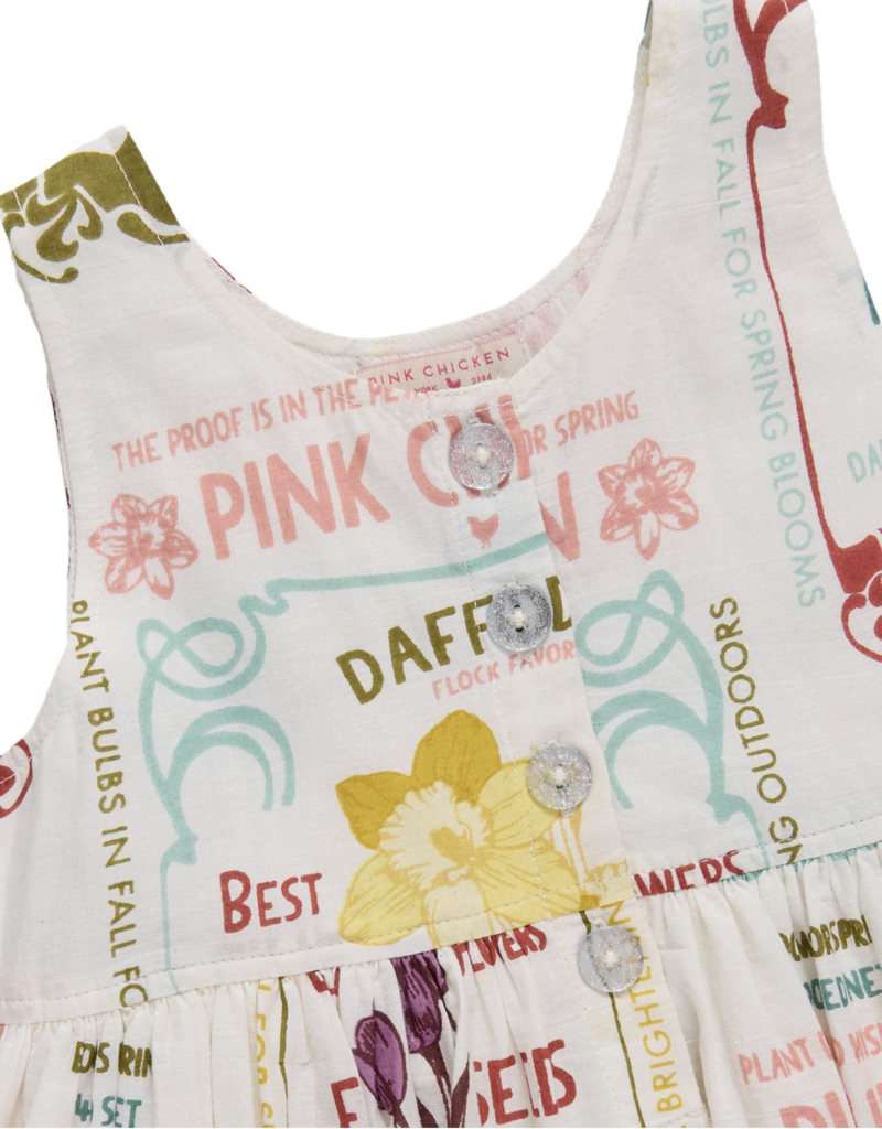 Pink Chicken laura dress - flower seeds