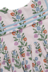 Pink Chicken elowen dress - pink dewdrop block print