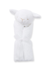 Angel Dear Blankie Lamb White