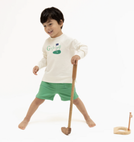 Angel Dear Golf French Terry Raglan Sweatshirt G is for Golf