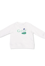 Angel Dear Golf French Terry Raglan Sweatshirt G is for Golf