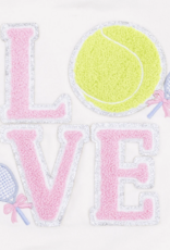 Angel Dear Pretty Tennis Ruffle Sweatshirt